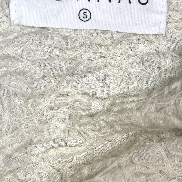 JULIANA’S Ivory V Neckline Wrap Top - Picture 8 of 11